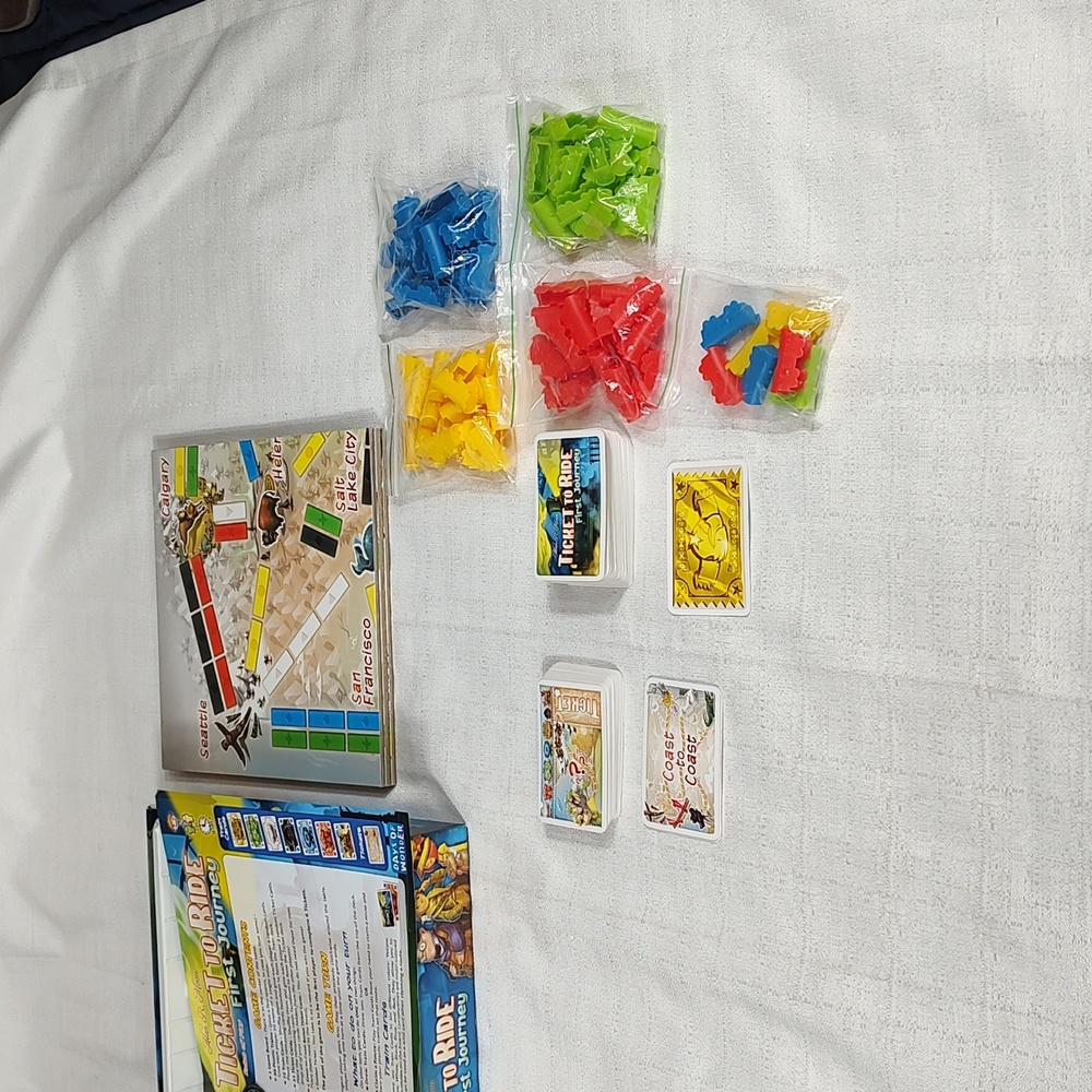 Ticket to Ride Journey Board Game Family Night Fun and Easy